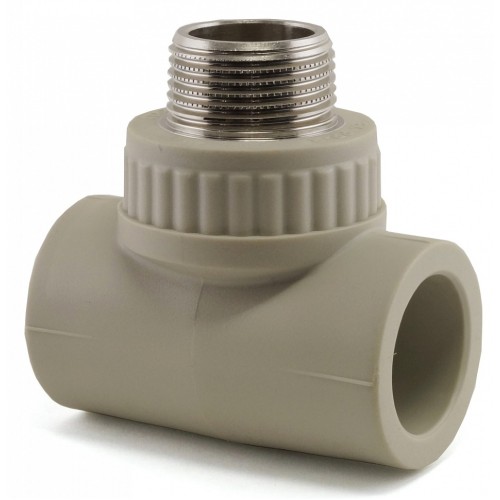 Тройник PP-R комбинированный НР (НАР) Дн 20-1/2" Pro Aqua в Санкт-Петербурге