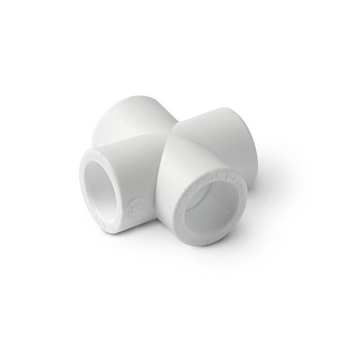 Крестовина PP-R белая Дн 40 Pro Aqua в Санкт-Петербурге