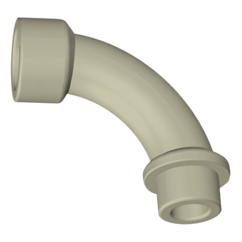 Отвод PP-R серый Дн 25 Wavin Ekoplastik в Санкт-Петербурге