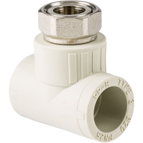 Тройник PP-R с накидной гайкой Дн 32-1 1/4" Pro Aqua в Санкт-Петербурге