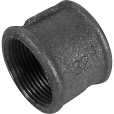 Муфта чугунная прямая соединительная удлиненная ВР (ВН) 40 мм 1 1/2" ГОСТ 8954-75