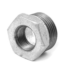 Футорка чугунная оцинкованная ВР-НР 40 мм 1 1/2" ГОСТ 8960-75