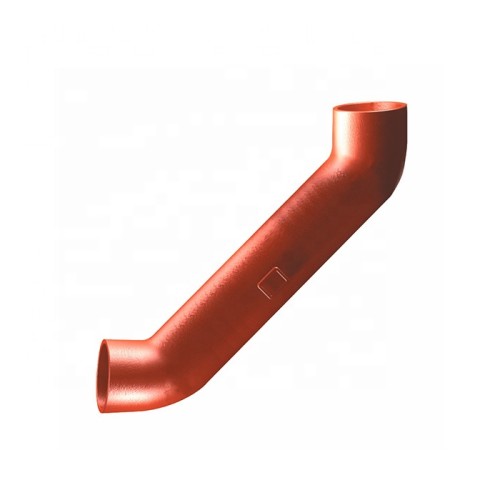 Отвод чугунный SML Ду 125 88гр с успокоительным участком безраструбный Китай в Санкт-Петербурге