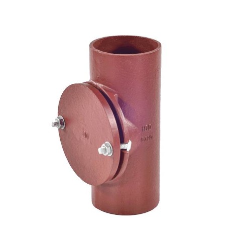 Ревизия чугунная SML Ду-100 с круглой крышкой безраструбная Китай в Санкт-Петербурге