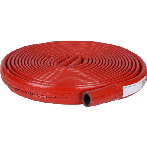 Трубка из вспененного полиэтилена 18/4 L=11м (Т<95°C) в защитной оболочке красный Energoflex SUPER PROTECT в Санкт-Петербурге
