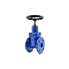 Задвижка клиновая чугунная фланцевая с обрезиненным клином Ру 16 KR20 Гранар 65 мм