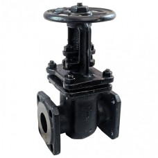 Задвижка клиновая чугунная фланцевая с выдвижныи шпинделем Ру 10 30ч6бр ЛМЗ 300х500 мм