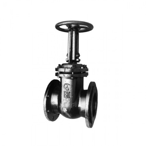 Задвижка клиновая чугунная фланцевая с выдвижныи шпинделем Ру 10 30ч6бр 300 мм