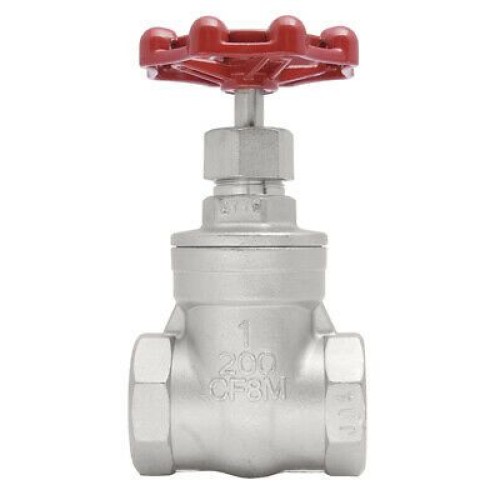 Задвижка нержавеющая муфтовая Ду-25 (1") Ру-64 ВР (ВН) NK-ZKm25/4 в Санкт-Петербурге