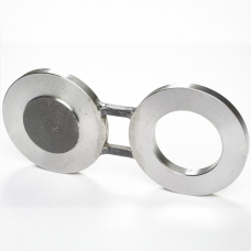 Заглушка стальная поворотная межфланцевая исп. 1 1,6 МПа 09Г2С 15 мм АТК 26-18-5-93