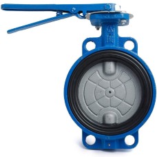 Затвор ручной с нержавеющий диском и рукояткой межфланцевый 1,0 МПа EPDM Genebre 2109 GG20 Genebre 350 мм