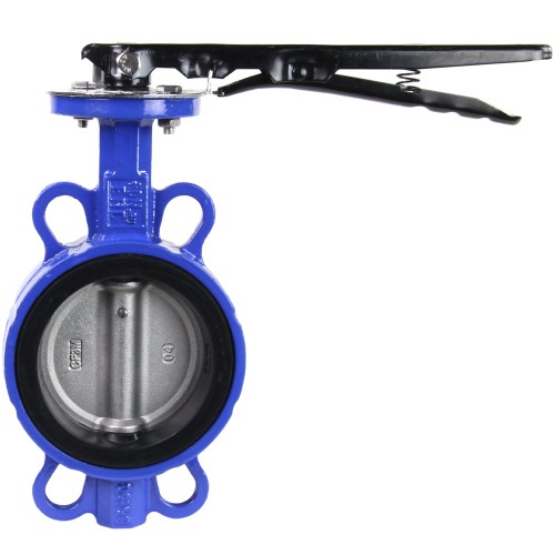 Затвор ручной с чугунным диском и рукояткой фланцевый 1,6 МПа EPDM BUV ABRA 100х127 мм в Санкт-Петербурге