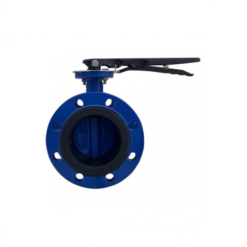 Затвор ручной с чугунным диском и рукояткой межфланцевый 2,5 МПа EPDM ЗПCС GG25 АДЛ 125 мм в Санкт-Петербурге